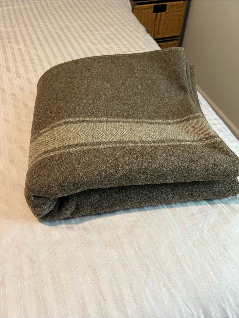 Rothco European style military wool blanket